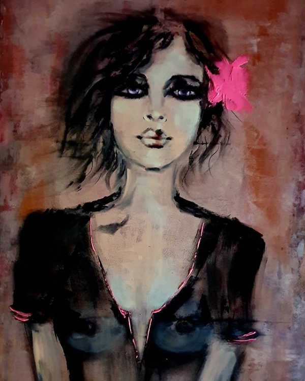 ArteDiAlina.com painting: female vanity